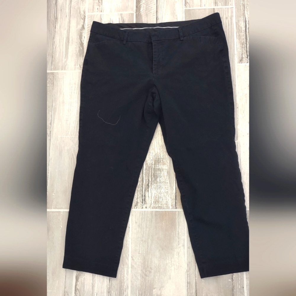 Stylus Black Cropped Pants
